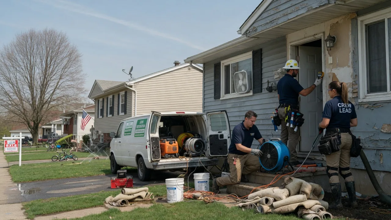 Flood Cleanup in Lake Ariel, PA near me